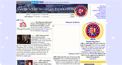 Desktop Screenshot of americanhungarianfederation.org